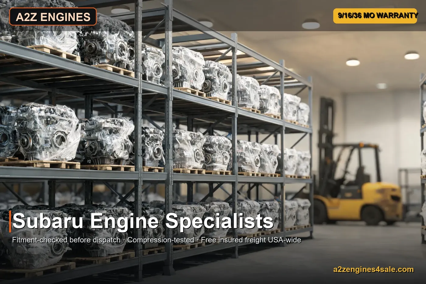 FB25 engine for Forester